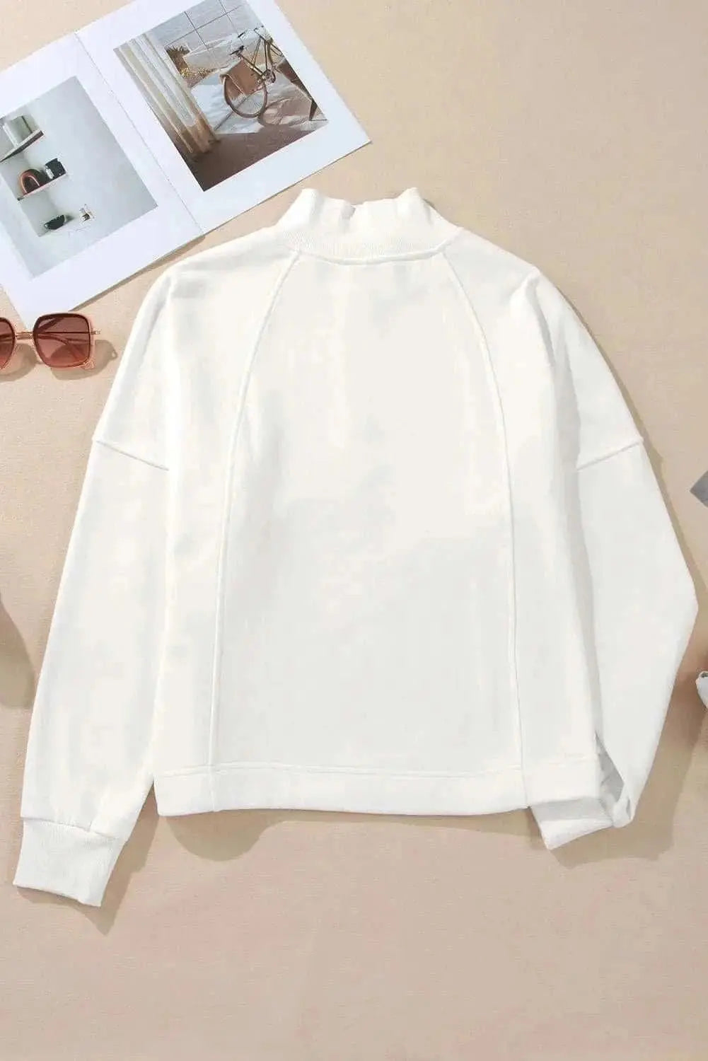 Sweaters Trendsi Cozy half-zip pullover sweatshirt