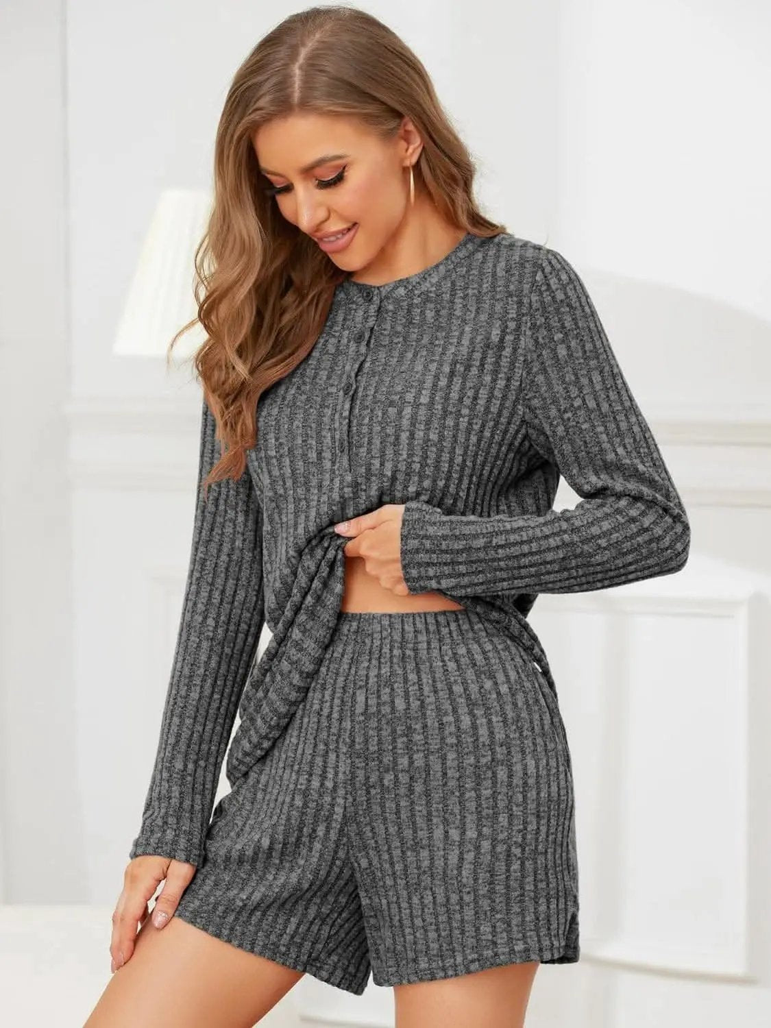 Accessories Trendsi Cozy ribbed two-piece set
