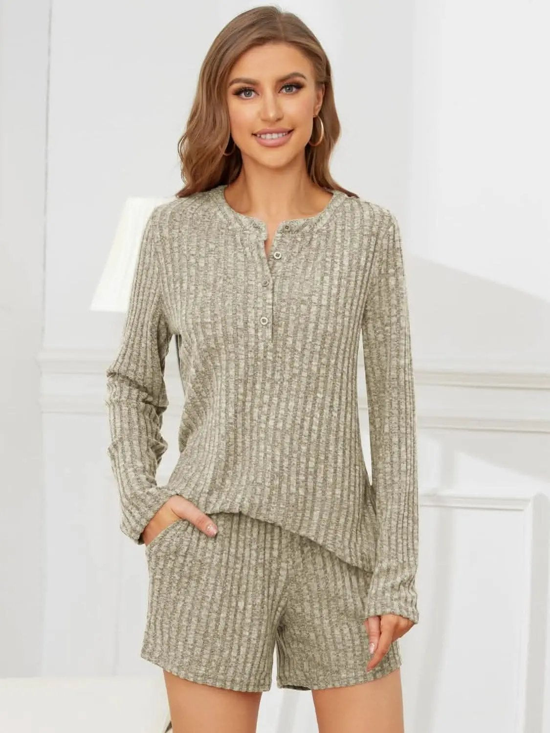 Accessories Trendsi Cozy ribbed two-piece set