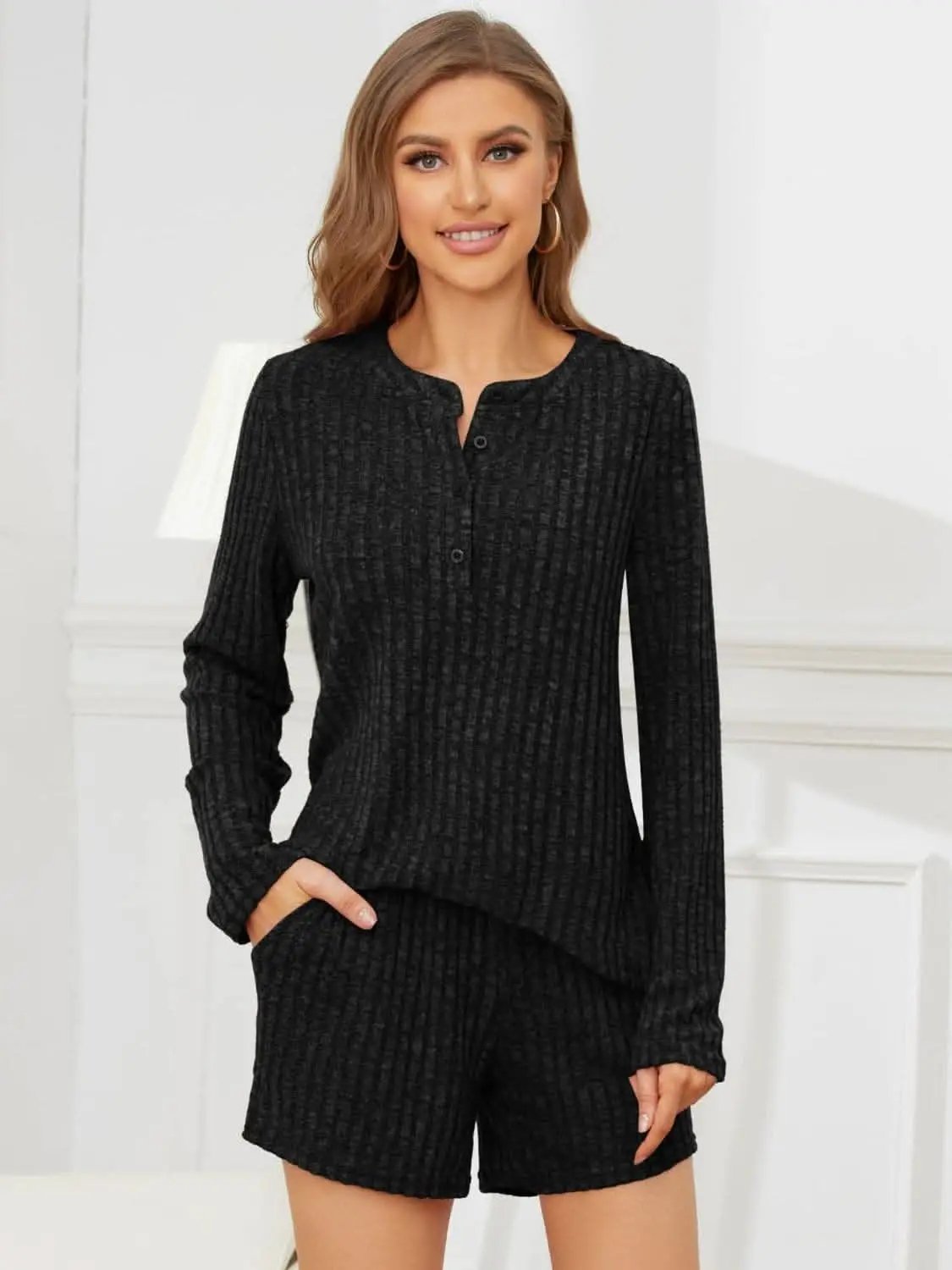 Accessories Trendsi Cozy ribbed two-piece set