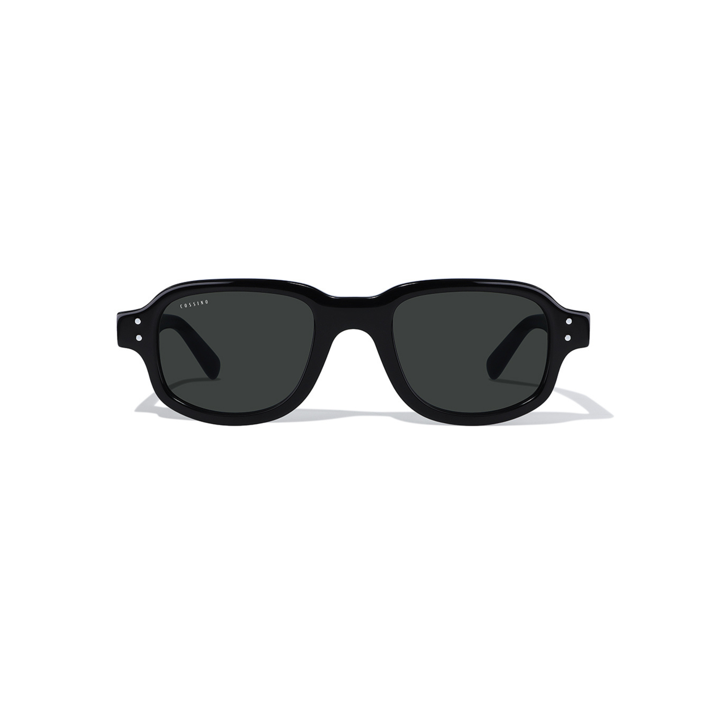 Tres 48mm Rectangle Sunglasses | Black
