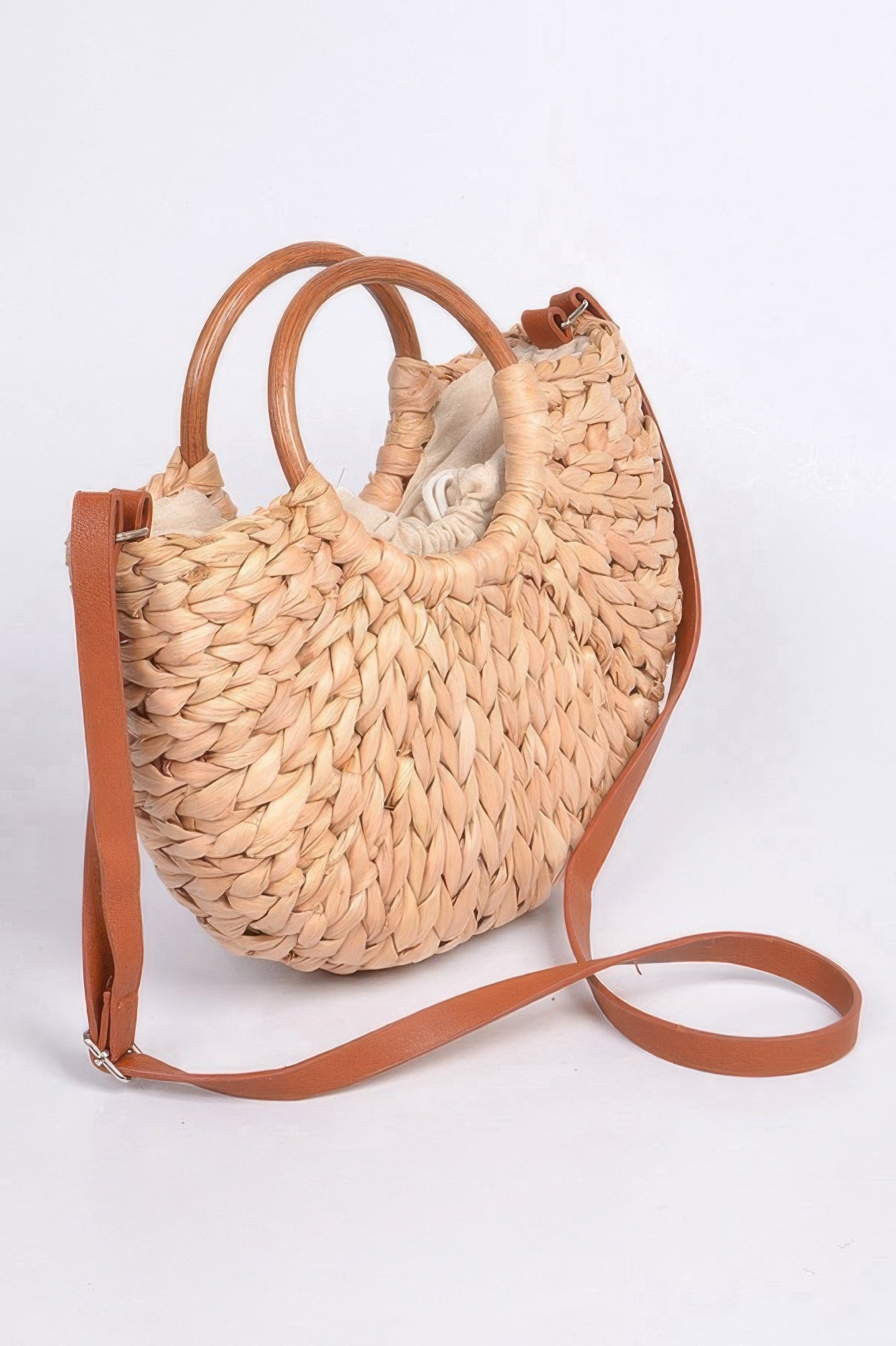 Twist Knotted Handled Clutch Bag