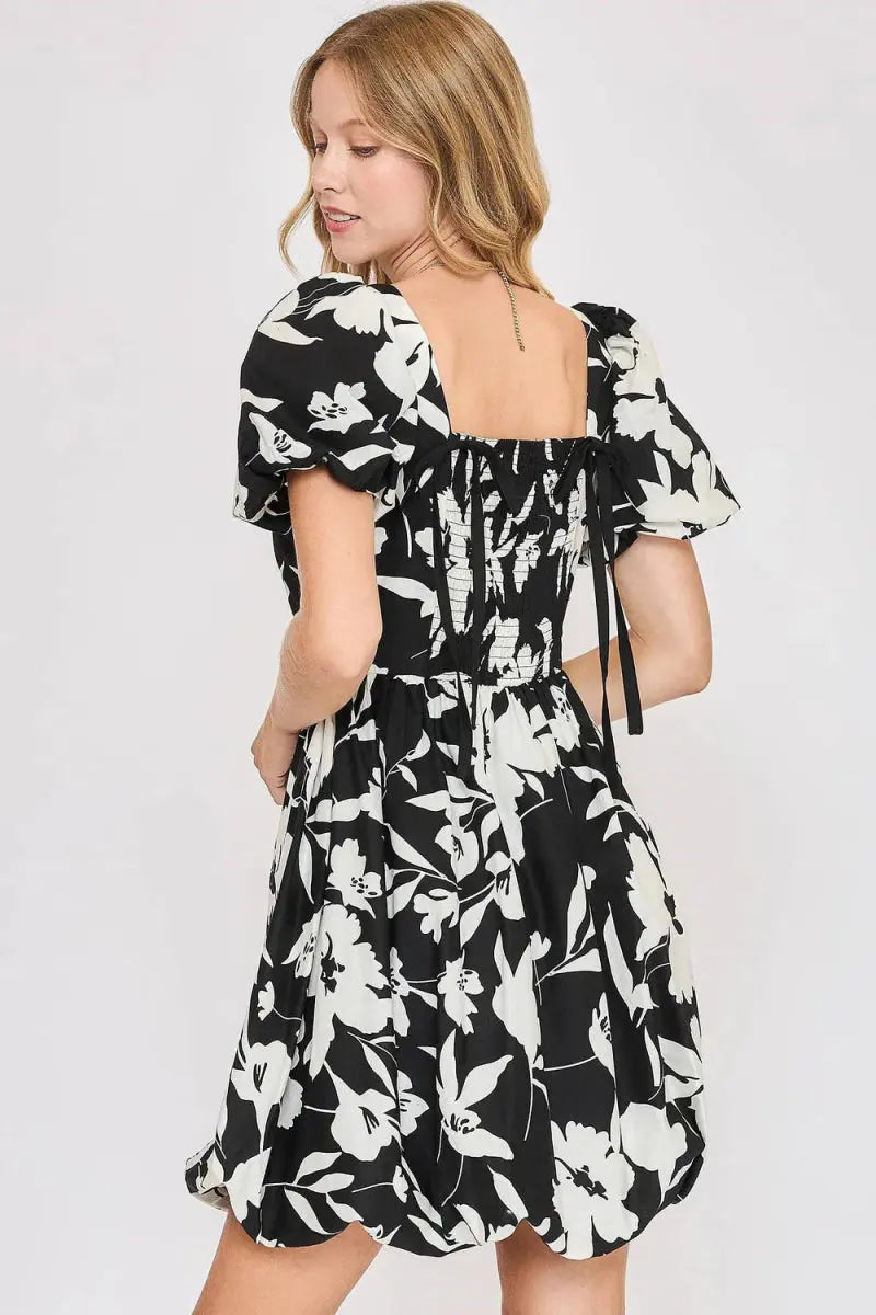 Dresses Trendsi Floral Babydoll Dress Women's Plus Size Casual Comfy Mini Dress