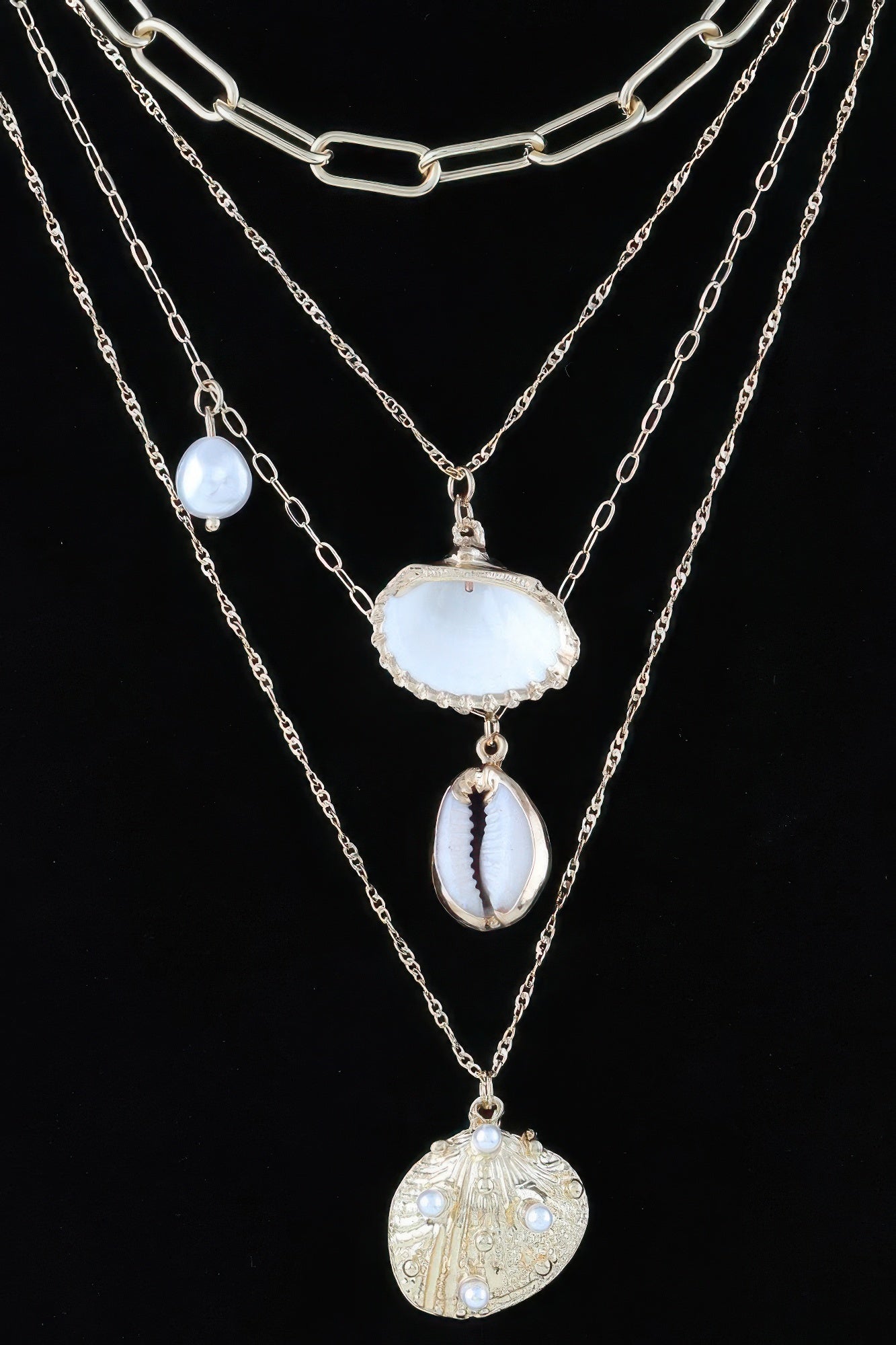 Under The Sea Charms Chain Necklace