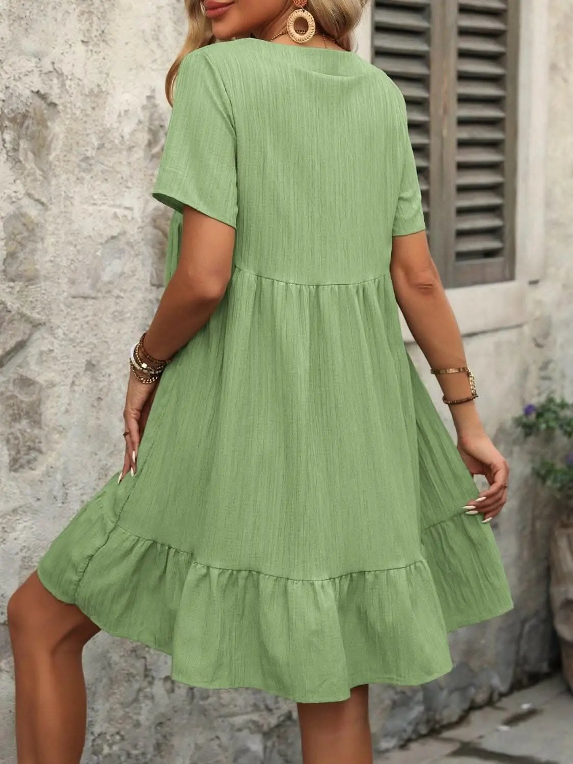 Dresses Trendsi just arrived - Chic sheer v-neck mini dress