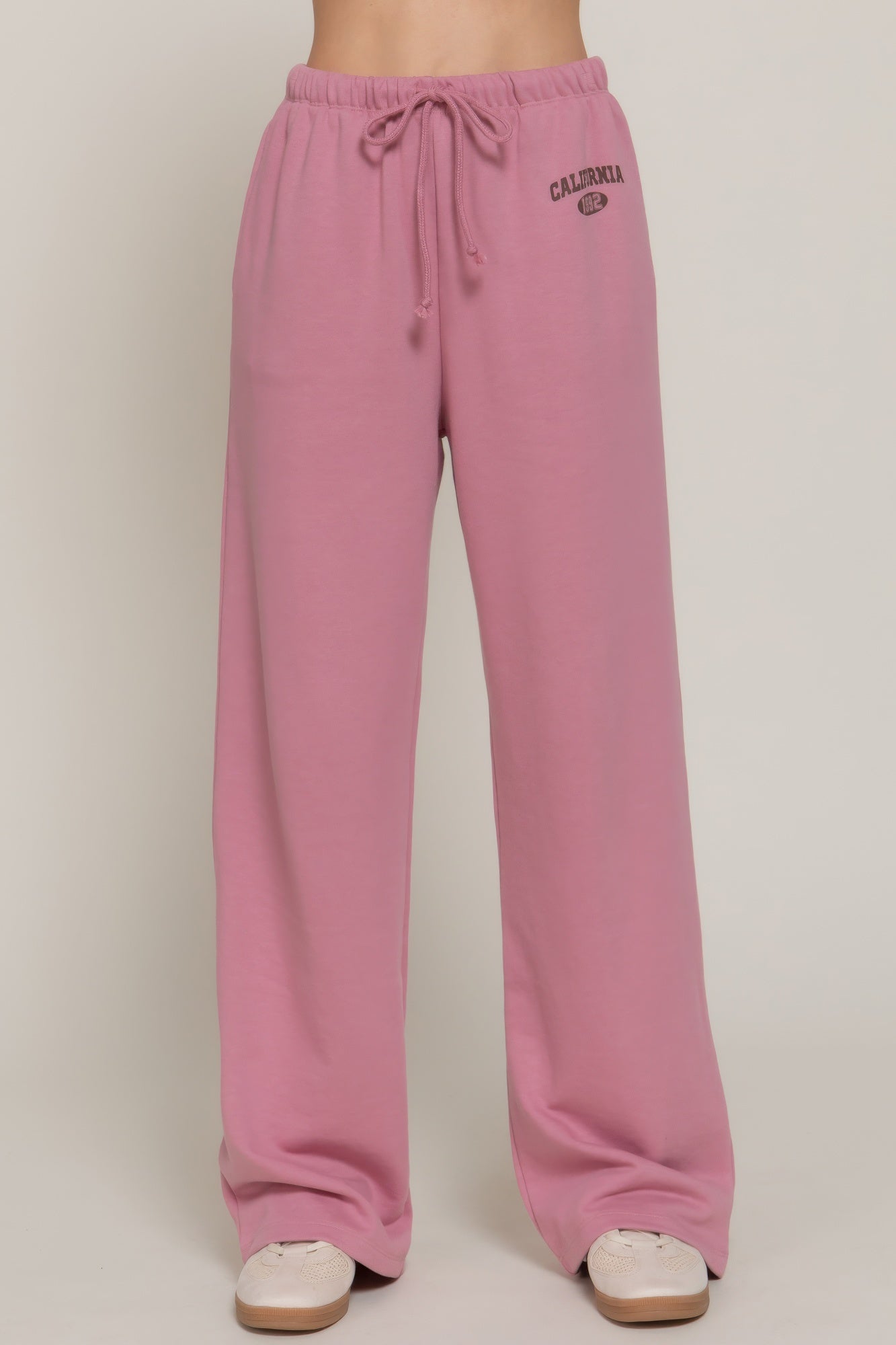 Waistband Print Detail Sweatpants