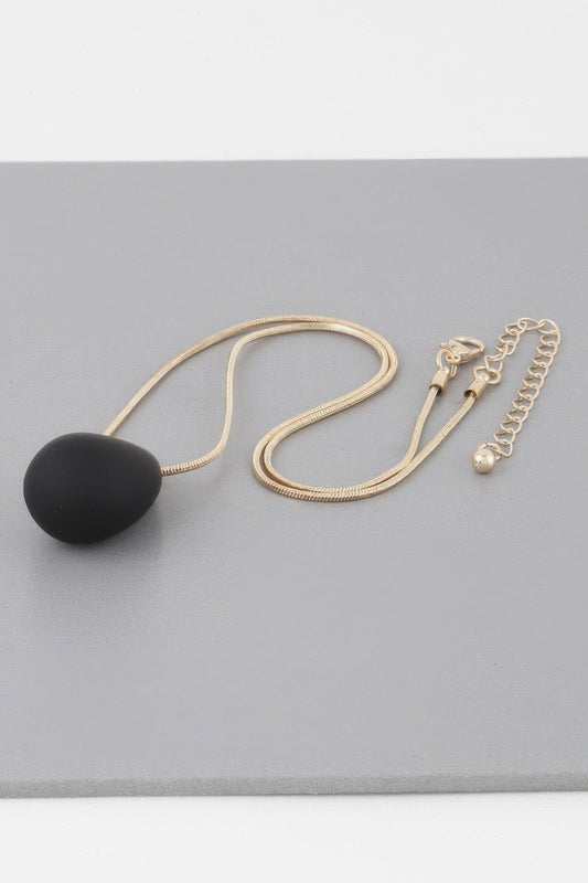 Yin Teardrop Necklace