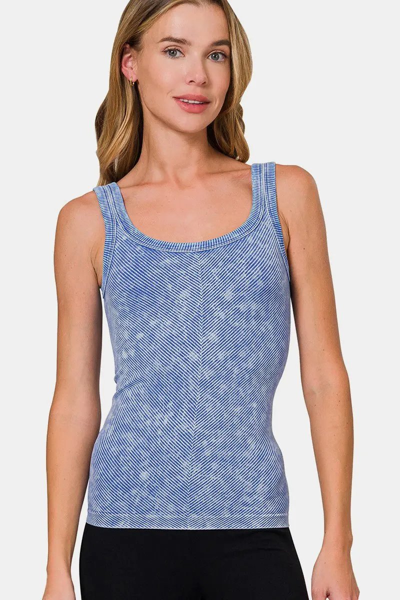 Dresses Trendsi Ribbed Tank Women's Everyday Basic Top Comfy Stretch